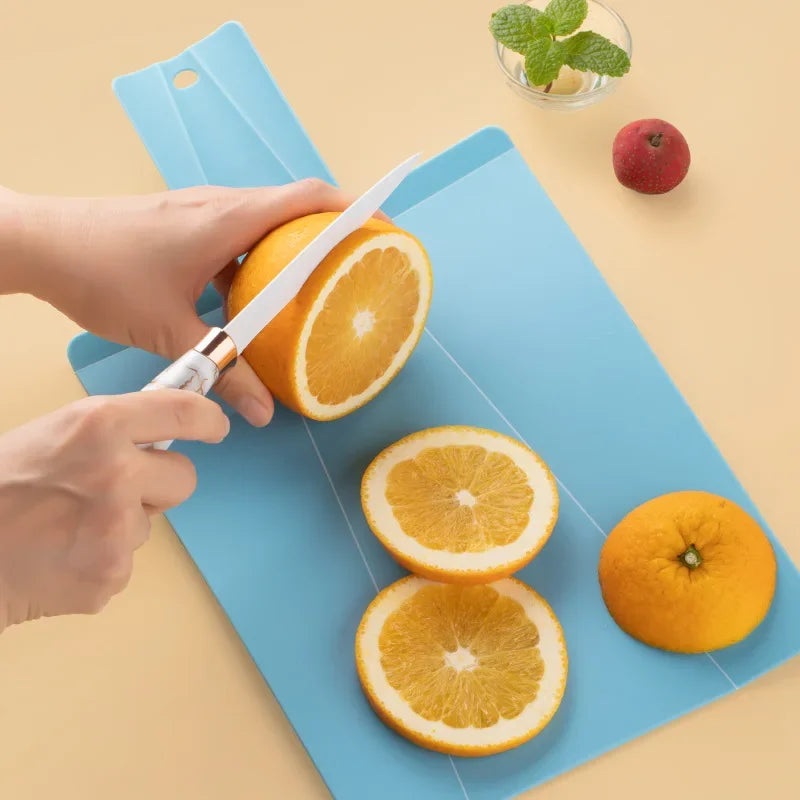 Foldable Chute Chopping Board